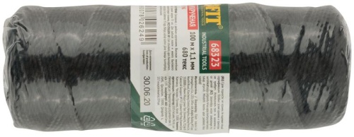 Нить капроновая на бобине 1,1 мм х 100 м, 660 текс, р/н=35 кгс,черная | код 68323 | FIT фото 3 Нить капроновая на бобине 1,1 мм х 100 м, 660 текс, р/н=35 кгс,черная | код 68323 | FIT фото 3