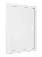 Люк-дверца ревизионный с ручкой, из ABS пластика 318х418 и с фланцем 296х396 | код Л3040Р | EVECS