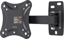 Кронштейн для телевизора Hama R1 118151 черный 10-27 макс.15кг настенный поворотно-выдвижной и наклонный | код 1447002 | HAMA