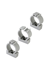 Крепеж-клипса для трубы D25 мм с фиксатором TDM | код SQ0405-0103 | TDM