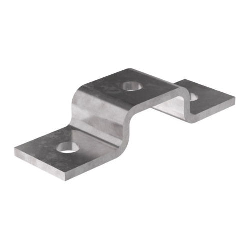 Пластина П-образная 3 отверстия профиль 41х21 Промрукав | код PR16.1121 | ПРОМРУКАВ Пластина П-образная 3 отверстия профиль 41х21 Промрукав | код PR16.1121 | ПРОМРУКАВ