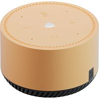 Станция Яндекс Лайт Бежевая (Умная колонка с голосовым помощником). Подписка 1 мес. Яндекс. Плюс Мульти в подарок. | код. YNDX-00025 Beige | Yandex