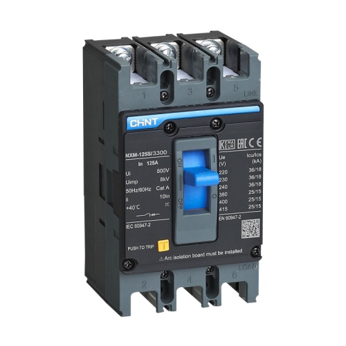 Автоматический выключатель NXM-125H/3Р 80A 50кА (CHINT) | код 844290 | CHINT Автоматический выключатель NXM-125H/3Р 80A 50кА (CHINT) | код 844290 | CHINT