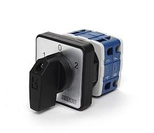 Переключатель полюсов реверсивный двухфазный (1-0-2) 63А | код PSA063KD234S | EMAS
