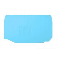 Разделительная пластина, для клемм WKFN 10..., цвет: синий | код 07.313.0955.6 | Wieland