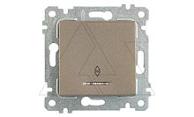 Rita - Переключатель с подсветкой, пруж. зажимы, антрацит | код 2200-416-0186 | Mutlusan