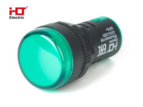 Лампа AD16-22DS(LED)матрица d22мм зеленый 230В IP40 HLT | код 085-06-19| HLT Лампа AD16-22DS(LED)матрица d22мм зеленый 230В IP40 HLT | код 085-06-19| HLT
