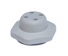 PL9511 Заглушка для потока воздуха M25х15. IP54 (RAL 7035) | код 1110194 | Plastim