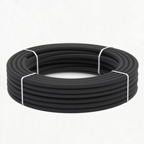 Труба гофрированная из нерж. стали SS304 PT 25А, черная, 10м | код 2259371 | Stahlmann