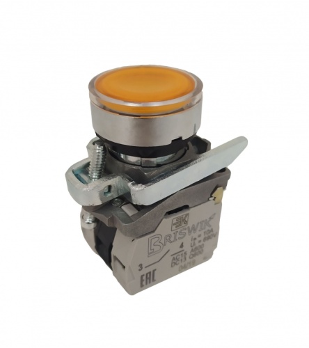 Выключатель Briswik КМЕ 4640м -ЛС 24В желтый IP65 УХЛ2 10А 4но+0нз | код aD-EB-5Ai-3441 | Briswik Выключатель Briswik КМЕ 4640м -ЛС 24В желтый IP65 УХЛ2 10А 4но+0нз | код aD-EB-5Ai-3441 | Briswik