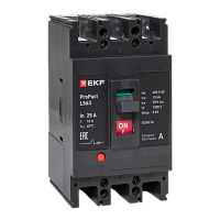 Автоматический выключатель LS63 15кА 3P 25А ProPact EKF | код mccb-63-15-3-25-ls | EKF
