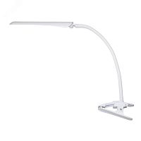 Светильник Гермес ПШ (LED, на прищепке), 8Вт, гибкая стойка 450 мм, сенсорный выкл., белый | код 813 | Трансвит
