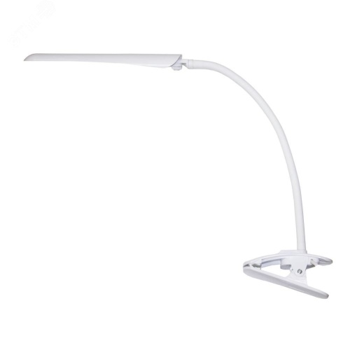 Светильник Гермес ПШ (LED, на прищепке), 8Вт, гибкая стойка 450 мм, сенсорный выкл., белый | код 813 | Трансвит Светильник Гермес ПШ (LED, на прищепке), 8Вт, гибкая стойка 450 мм, сенсорный выкл., белый | код 813 | Трансвит