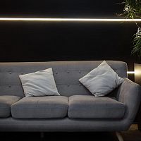 Шнур светодиодный гибкий неон SMD 8х16мм 120LED/м тепл. бел. 20м односторонний | код 131-008 | Neon-Night