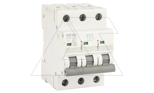 Авт. выключатель GYM8-3P-16C, 3P, 16A, хар-ка C, 4,5kA, 3M, без подкл. AU8, AL8. | код GYM83P16C_0 | GEYA Авт. выключатель GYM8-3P-16C, 3P, 16A, хар-ка C, 4,5kA, 3M, без подкл. AU8, AL8. | код GYM83P16C_0 | GEYA