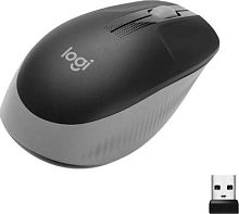 Мышь Logitech M191 черный/серый оптическая 1000dpi беспров. USB 2but (910-005922) | код 1882480 | Logitech