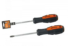 Отвертка шлицевая двухкомпонентная, CR-V тип SL6.0x150, серия Алмаз TDM | код SQ1006-1009 | TDM