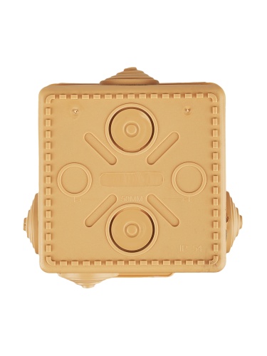 Коробка расп. КМ 80х80х50мм о/к IP54 7 вв. сосна IEK | код UKO31-080-080-050-K34-54 | IEK фото 4