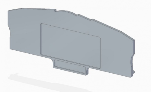 Концевая пластина для клемм, серая CSPD6-GREY | код 3911140000 | Elmex Концевая пластина для клемм, серая CSPD6-GREY | код 3911140000 | Elmex