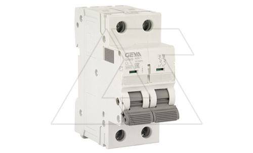 Авт. выключатель GYM9-2P-1C, 2P, 1A, хар-ка C, 6kA, 2M | код GYM92P1C | GEYA Авт. выключатель GYM9-2P-1C, 2P, 1A, хар-ка C, 6kA, 2M | код GYM92P1C | GEYA
