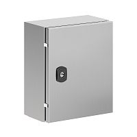 Корпус навесной STH с М/П из нержавеющей cтали AISI304 ВxШxГ 300x250x150 мм, с фланцем, IP66 | код R5STH0391F-304 | DKC