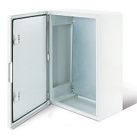 Корпус пластиковый ЩМПп с монтажной панелью 400х300х170 мм ABS УХЛ1 IP65 REXANT | код 11-0402 | REXANT