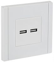 FORTE&PIANO Роз. USB A+C 3,1А FP250 бел. IEK | код FP-U22-D31-K01 | IEK