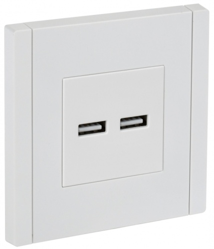 FORTE&PIANO Роз. USB A+C 3,1А FP250 бел. IEK | код FP-U22-D31-K01 | IEK