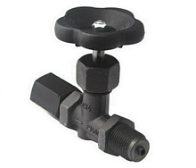 Клапан игольчатый S004.16.100 1/2' внутр.-1/2' наруж., сталь | код 00000003069 | РОСМА