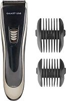 Машинка для стрижки Galaxy Line GL 4165 черный 3Вт (насадок в компл:2шт) | код 1793405 | GALAXY LINE