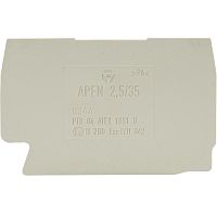 Крышка боковая, для клемм WKFN 2,5..., цвет: синий | код 07.312.6755.6 | Wieland