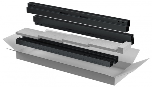 ITK LINEA N Компл. стоек и профилей шкафа 24U чер. | код LN05-24UXX-X | ITK by IEK ITK LINEA N Компл. стоек и профилей шкафа 24U чер. | код LN05-24UXX-X | ITK by IEK