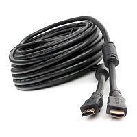 Кабель HDMI Cablexpert CCF2-HDMI4-20M, 20м, v2.0, 19M/19M, черный, позол.разъемы, экран, 2 ферр кольца, пакет | код CCF2-HDMI4-20M | Cablexpert
