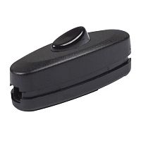 Выключатель-кнопка 250В 2А ON-OFF на электропровод (для лампы) | код 36-3018 | Rexant