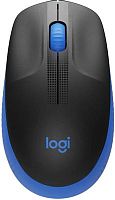 Мышь Logitech M191 черный/синий оптическая 1000dpi беспров. USB 2but (910-005909) | код 1882477 | Logitech