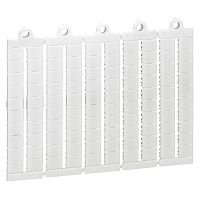 Пластина маркиров. Viking3 шаг 8мм чист. | код 39502 | Legrand