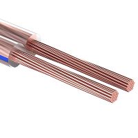 Кабель Stereo 2х1.00 прозр. BLUELINE (уп.10м) | код 01-6205-3-10 | Rexant