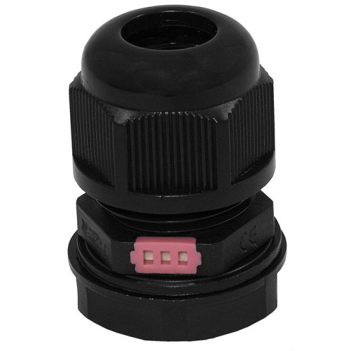 Кабельный ввод с вентиляцией RUICHI PG11, 6-8 мм, чёрный | код 113854 | Ruichi