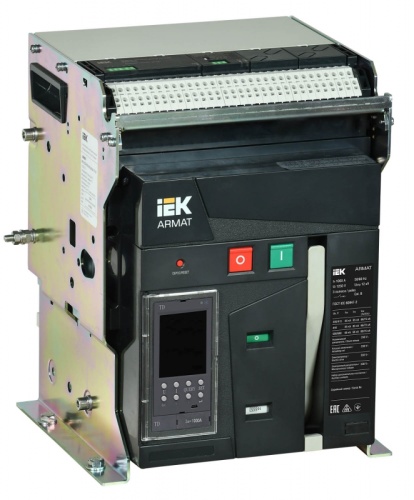 ARMAT Возд. авт. выкл. стац. 3P B 85кА 1000А TD с акс. IEK | код AR-ACB-3FB-085-1000A-TDCF | IEK ARMAT Возд. авт. выкл. стац. 3P B 85кА 1000А TD с акс. IEK | код AR-ACB-3FB-085-1000A-TDCF | IEK