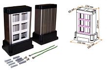 Напольная башенка, сдвоенная, на 6 модулей Mosaic 45x45 | код LAN-WA-TWR2-F45/6 | LANMASTER