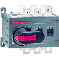 Реверсивный рубильник OT 200А 3P, фронтальное исполнение, без рукоятки | код. 1SCA022764R2920 | ABB