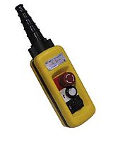 Пост кнопочный ПКТ-20Б У2, IP65, кнопка БЛОКИРОВКА с фиксацией (красная), вверх, вниз, 2NO, пост кнопочный (ЭТ) | код ET011042 | Электротехник