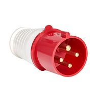 Вилка 024 3Р+РЕ 32А 380В IP44 HLT | код 083-03-05| HLT