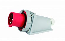 Вилка стац. 3Р+РЕ 16А 380В IP67 ВС-103 | код 26167DEK | DEKraft