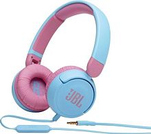 Гарнитура накладные JBL JR310 1м голубой/розовый проводные оголовье (JBLJR310BLU) | код 2024143 | JBL