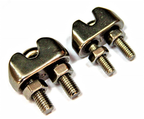 Зажим (хомут) для троса 3 мм | код 68977 | Unipump Зажим (хомут) для троса 3 мм | код 68977 | Unipump