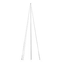 Мачта молниеприемная L=4м, D=40мм с оттяжками St PROxima | код lp-4000-40-st | EKF