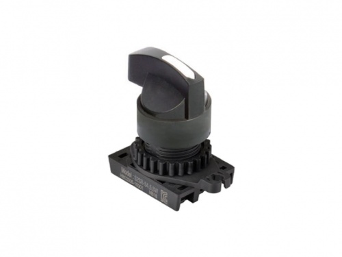 Головка переключателя S2SR-S2W, с длиной ручкой указатель белый, 2-х позиционный 90 с самовозвратом, монтажное отверстие 22/25мм | код A8026-A5550009454 | РЕЛЕ И АВТОМАТИКА Головка переключателя S2SR-S2W, с длиной ручкой указатель белый, 2-х позиционный 90 с самовозвратом, монтажное отверстие 22/25мм | код A8026-A5550009454 | РЕЛЕ И АВТОМАТИКА