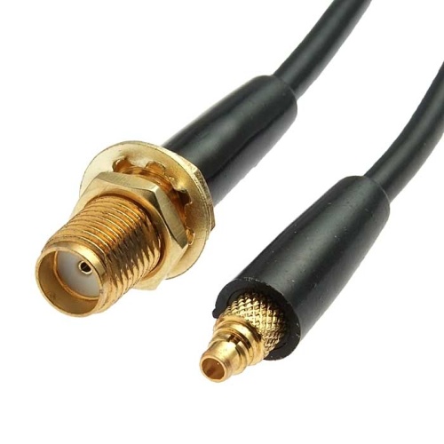 Разъём высокочастотный RUICHI ммCX-M/SMA-F RG-174U 15CM, длина 15 см | код 82821 | Ruichi Разъём высокочастотный RUICHI ммCX-M/SMA-F RG-174U 15CM, длина 15 см | код 82821 | Ruichi