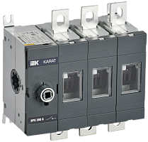 KARAT Выкл-разъед. ВРК без рукоятки 3P 200А IEK | код KA-VR10-3-0200 | IEK